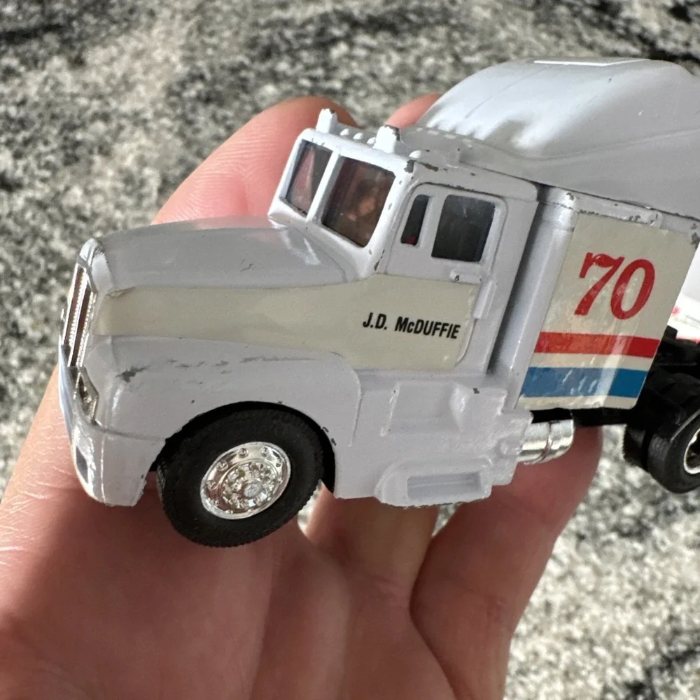 American Racing 1991 Scene #6 J. D. McDuffie Pontiac Mack Transporter Pontiac